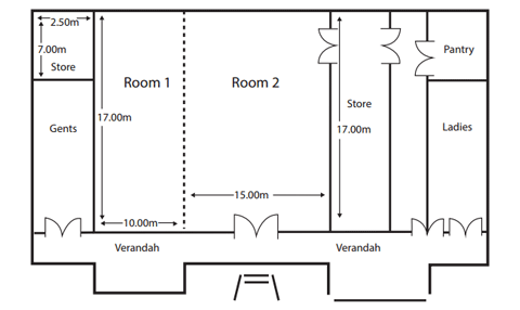Event Capacity Floor Plan